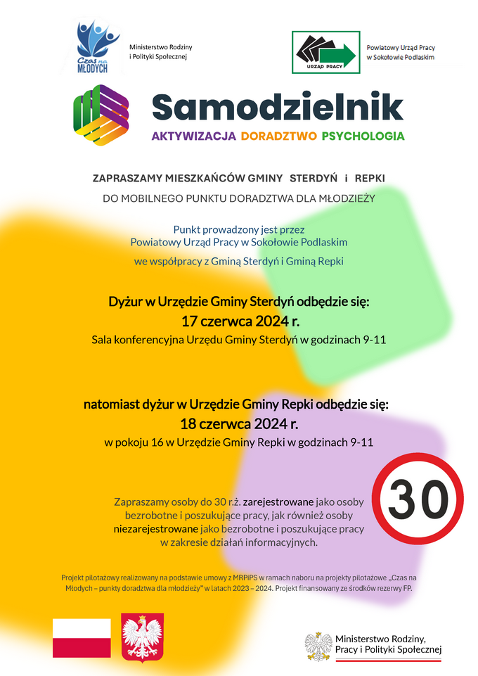 Zaproszenie do punktu mobilnego SAMODZIELNIK
