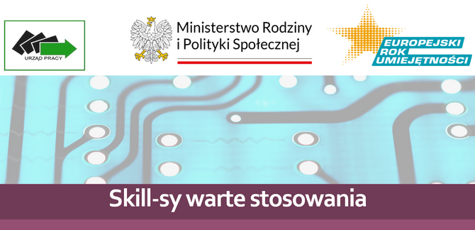 Logotyp warsztatów Skill-sy łatwe do stosowania